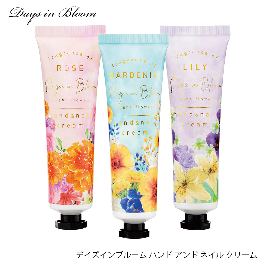 楽天市場】Days in Bloom デイズインブルーム ハンドクリーム 30ml 全3