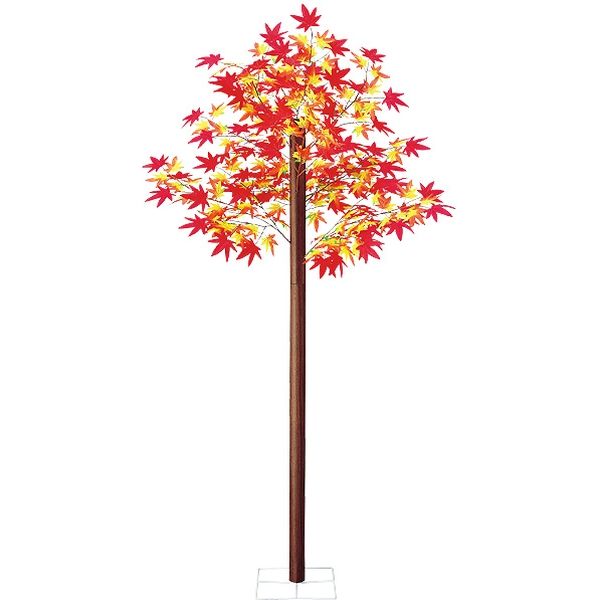 楽天市場】ナチュラルもみじ立木（大） (高さ：180cm） H180×W90cm 布