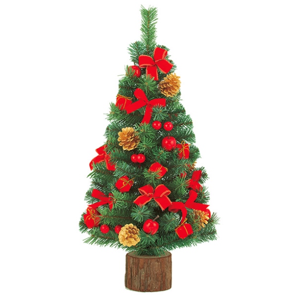 楽天市場 60cmデコレーションツリー リボンタイプa Txm79ll クリスマス ツリー デコレーション 装飾 飾り デコレーションツリー 飾り付き デコレーションラボ