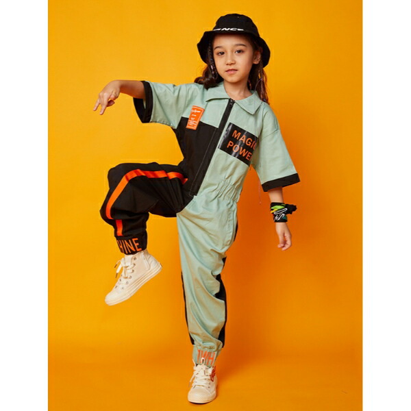 特価 その他 ジャンプスーツ つなぎ キッズ 半袖 170 160 150 140 130 1 110 子供服 男女兼用 ジュニア 女の子 男の子 ヒップホップ 衣装 ダンス ストリート ワンポイント Www Ethiopianreporter Com