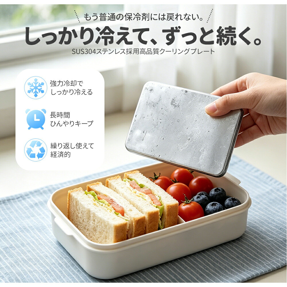 【夏の終わり特価】2点購入で65％OFFクーポン配布中！楽天総合ランキング1位を4度獲得！日本食品衛生法適合 保冷剤 ステンレス Sサイズ 230g 超軽量 Mサイズ450g 長時間保冷 急速冷却 繰り返し使える 保冷バッグ クーラーボックス お弁当 ランチ