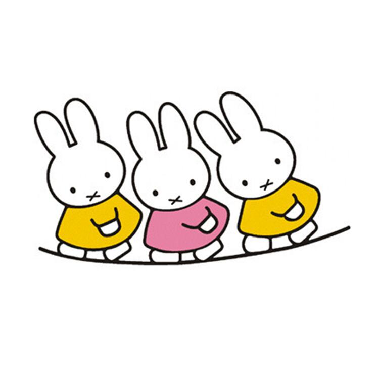 楽天市場 送料無料 ミッフィー ナインチェ プラウス うさこちゃん うさぎ Baby In Car 自動車 バイク用ステッカー カーステッカー 16 19cm G9 Decoste