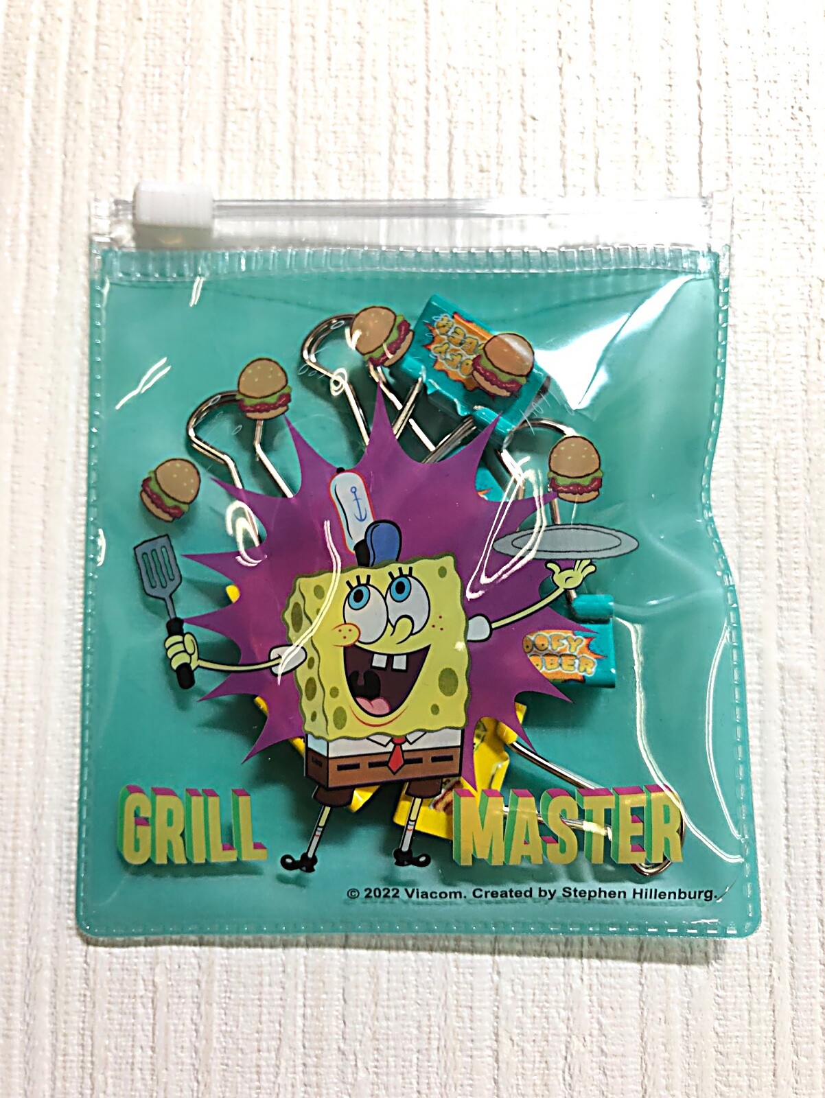 楽天市場】【送料無料】スポンジボブ スライドケース入り Wクリップ