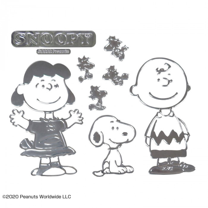 楽天市場 送料無料 Snoopy スヌーピー エンブレムステッカーラージ スヌーピーフレンズ 自動車 バイク用ステッカー カーステッカー W170 D1 H135mm Sn4 Decoste