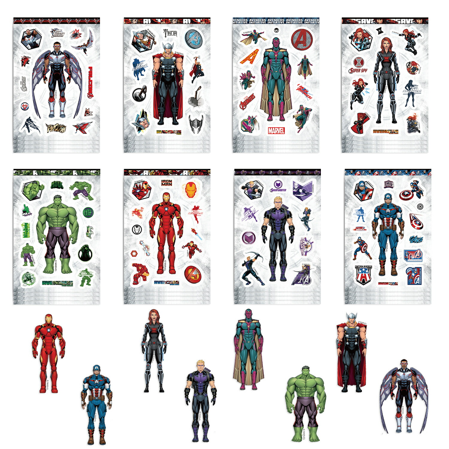 楽天市場】【送料無料】アベンジャーズ ステッカー Avengers MARVEL