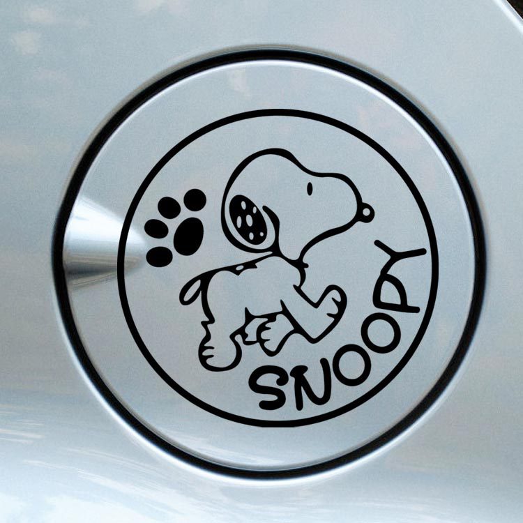 楽天市場 送料無料 Snoopy スヌーピー 自動車 バイク用ステッカー カーステッカー こどもが乗っています Baby In Car 11 11cm K49 Decoste