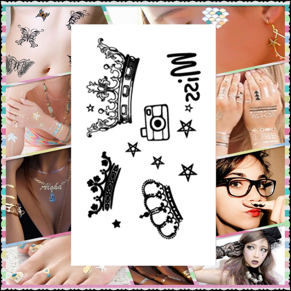 楽天市場 王冠 クラウン 防水 防汗 長持ち シール タトゥーシール カッコいい 可愛い キュート ハロウィン ボディシール貼るtatoo タトゥシール タトゥー シール Tatoo 入れ墨 ボディシール ボディーシール タトゥ 刺青 アクセサリー 6 10cm Wm019 Decoste