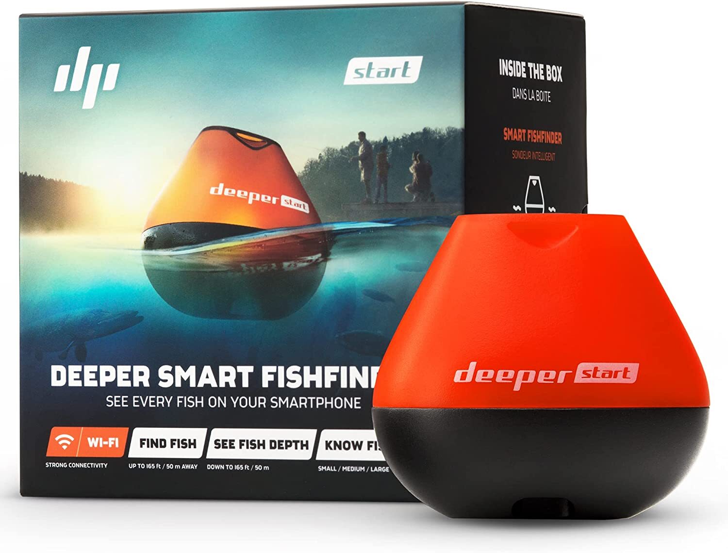 楽天市場】Deeper Pro(ディーパー プロ) ワイヤレススマート魚群探知機