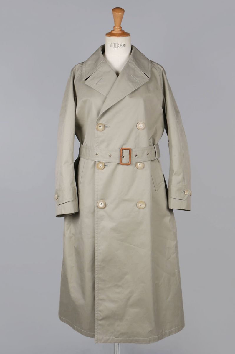 LIDNMリドムWOOL GABA TRENCH COATサイズSチャコール新品+