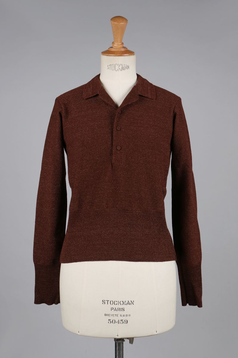 公式サイト mikami ジュン ミカミ jun brown yarns metallic with knit pullover 82646 bronze qa