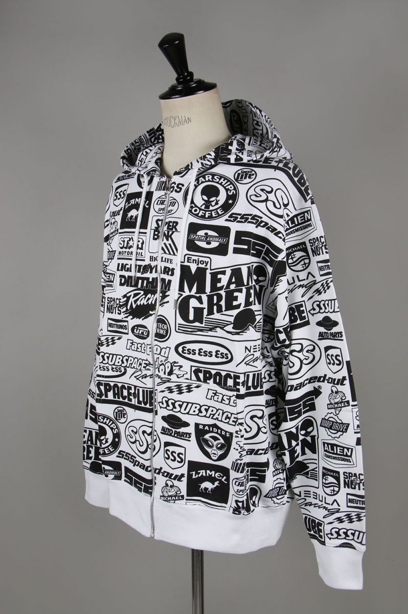 楽天市場 70 Off Sponsors All Over Multiprint Sweater Front Zip Sweater10 Sss World Corp トリプルエス ワールド コープ Deepinsideinc Store