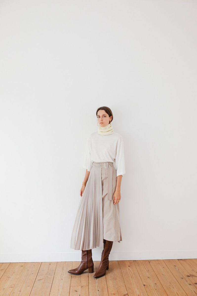 楽天市場 スーパーセール P10倍 60 Off 3way Military Pleat Skirt 6021 Clane クラネ Deepinsideinc Store