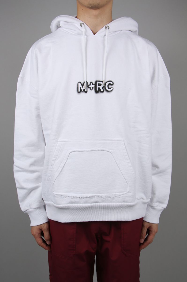 楽天市場 M Rc Stencil Hoodie White M Rc Noir マルシェ ノア Deepinsideinc Store
