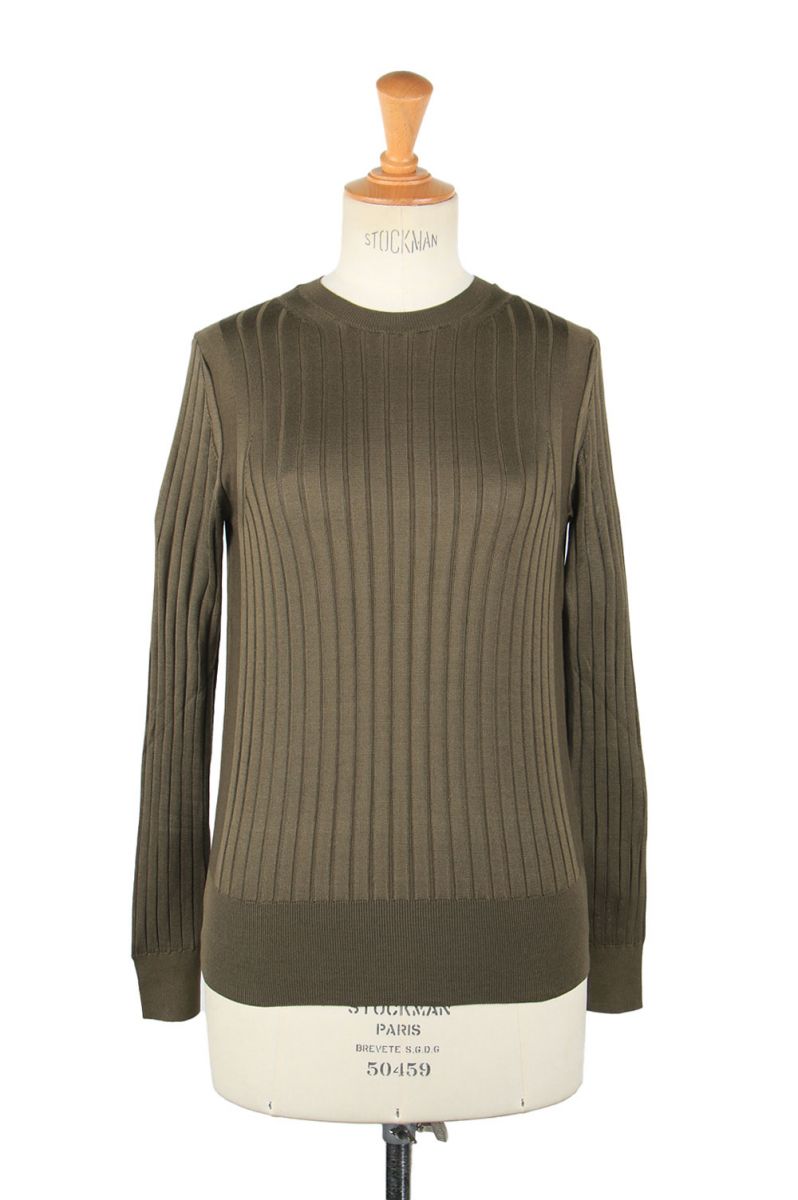 セットアップ セーター Silk Off 18g Wide Sloane スローン Neck Khaki Sl3s 106 Crew Rib Airspeedpress Com
