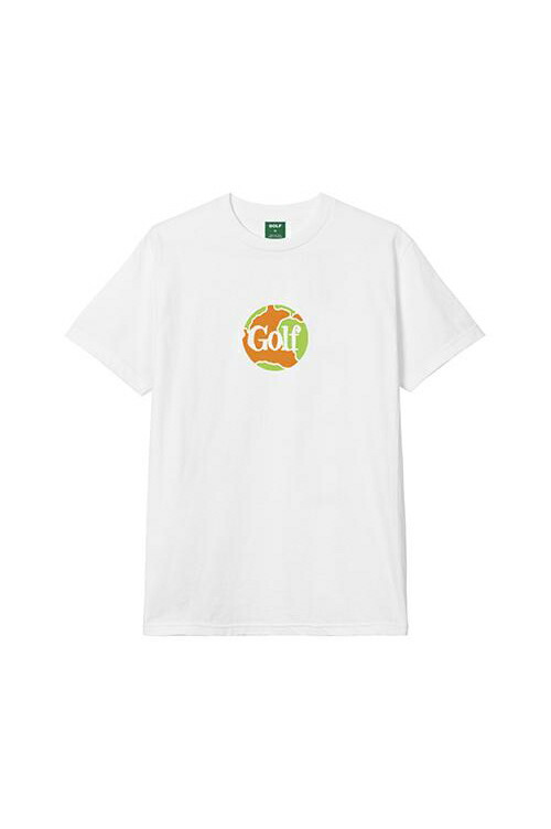 GLOBE TEE by GOLF WANG / WHITE Golf Wang(ゴルフワン)