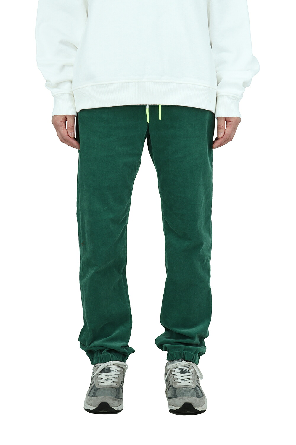 WILLOUGHBY PANT -Green (TNH21200-07) The Newhouse(ザニューハウス)