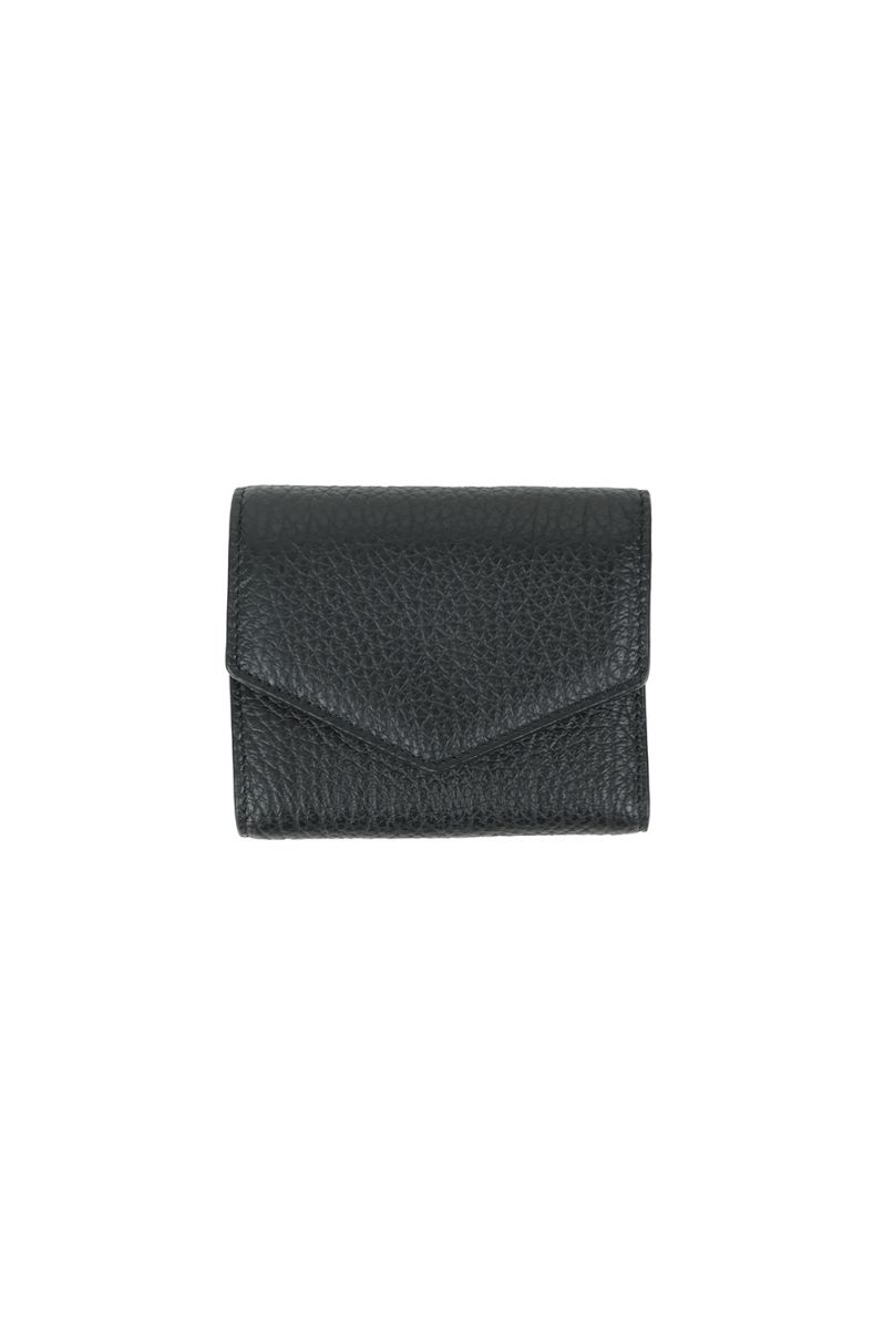 Zip Compact Tri Fold P0399 Black S56ui0136 Maison Margiela メゾンマルジェラ Bayleafkitchen Co Uk