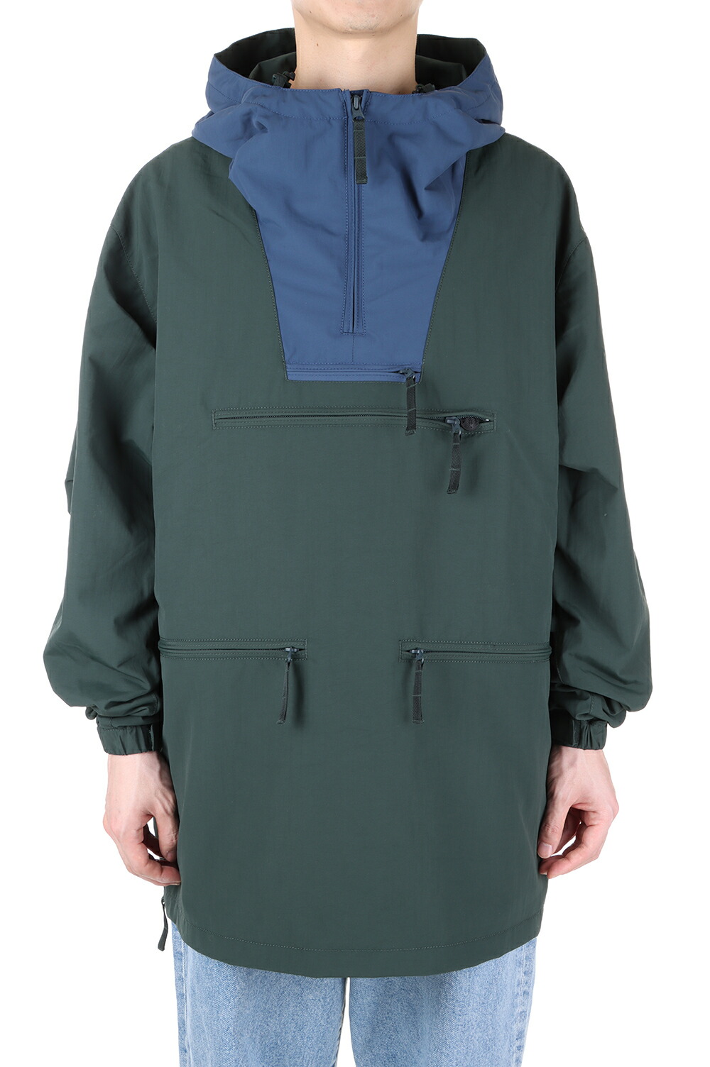 【P5倍】Tech Anorak Parka - D.GREEN (BJ-23022) DAIWA PIER39(ダイワ ピア39)