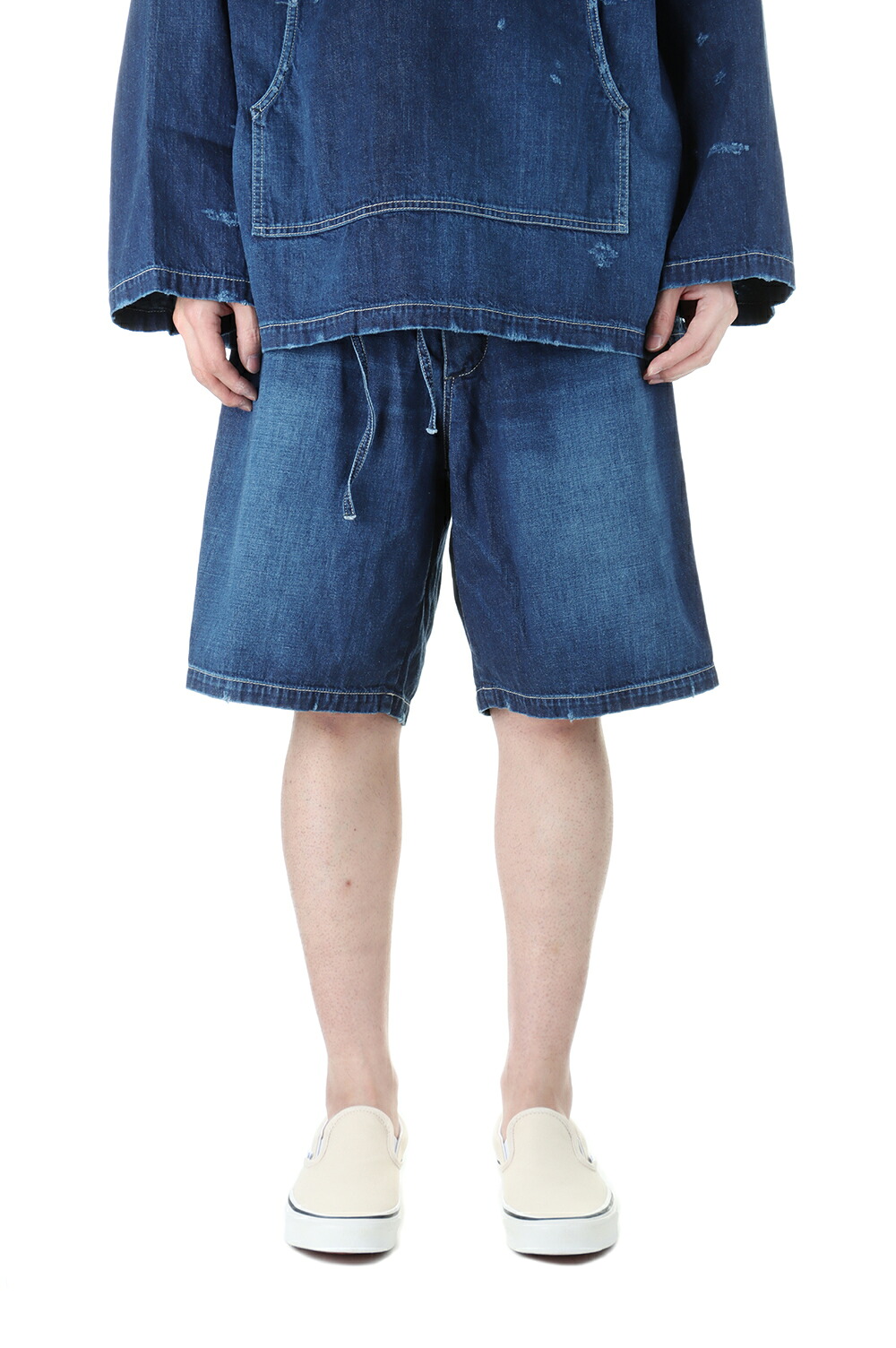 【P10倍】Selvage Denim Mexican Shorts - INDIGO (22-030-MP-8010-1) MexiPa(メキパ)｜Deepinsideinc.Store