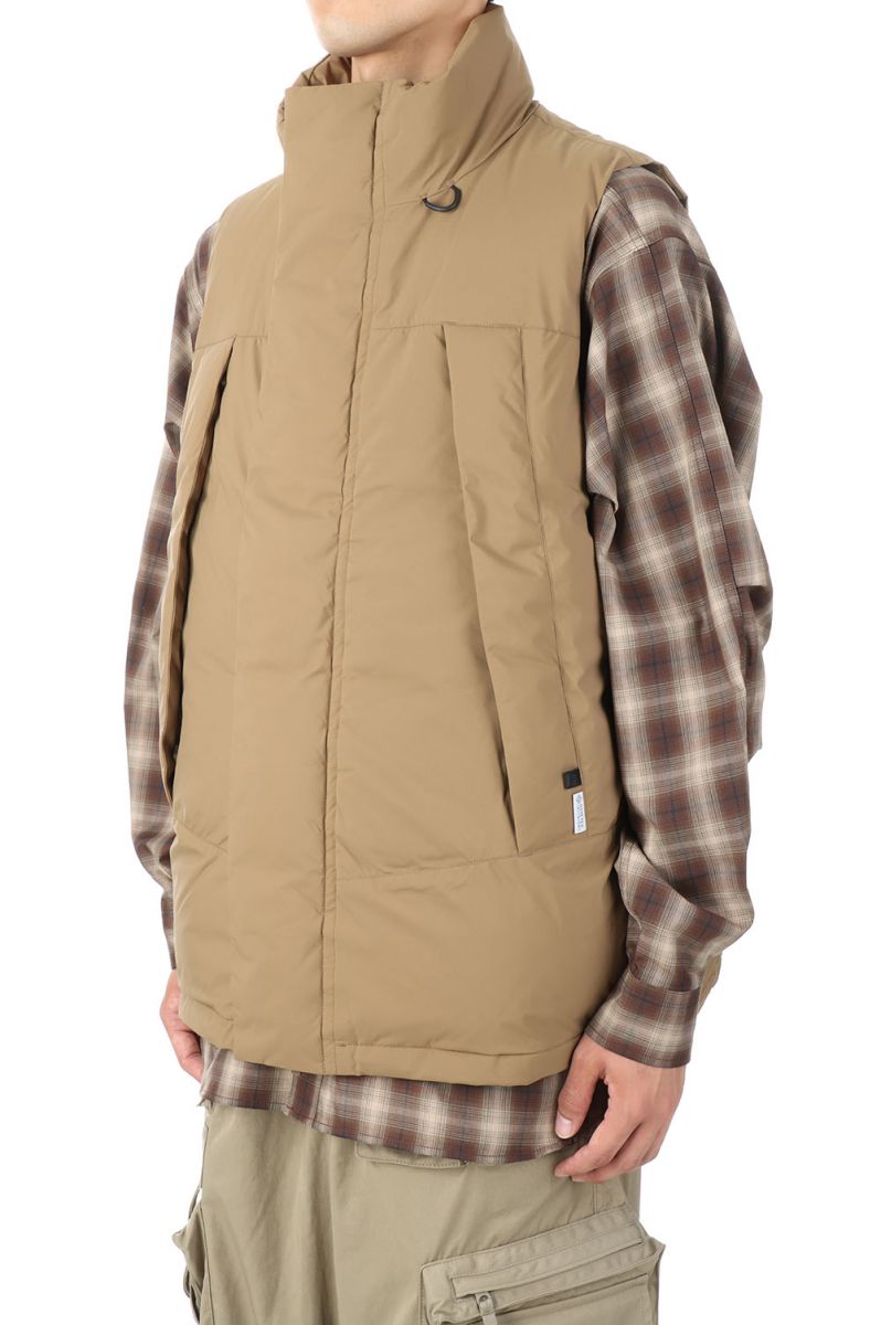 GORE-TEX INFINIUM FIELD DOWN VEST - BEIGE (BW-18022W) DAIWA PIER39