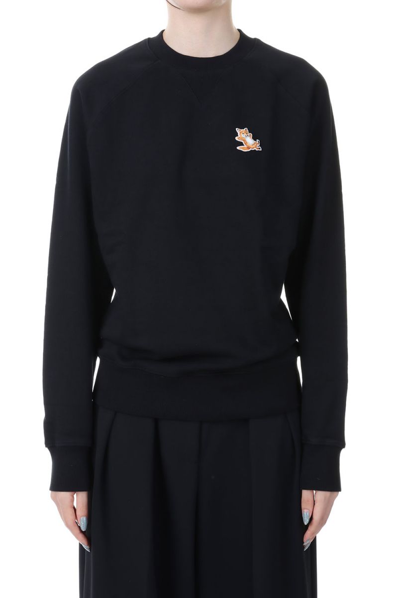 楽天市場】メゾンキツネ スウェット チラックス フォックス ネイビー