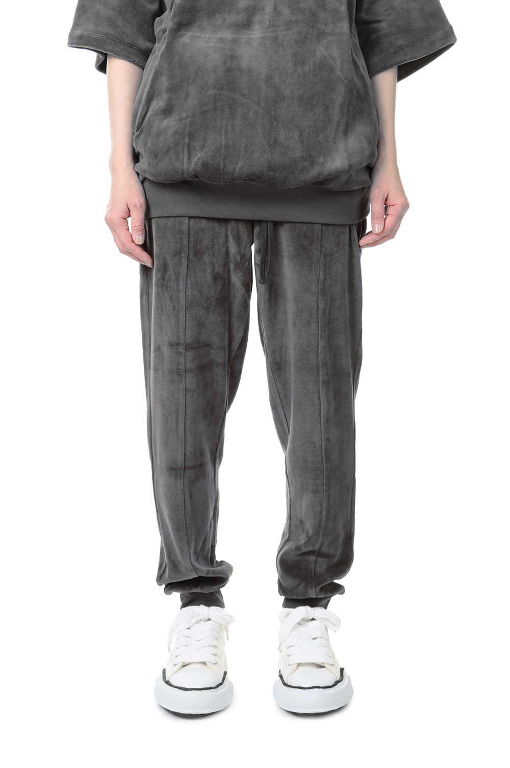 VELOUR PANT / IRON（130BT213007FW） ESSENTIALS -Women-(エッセンシャルズ)