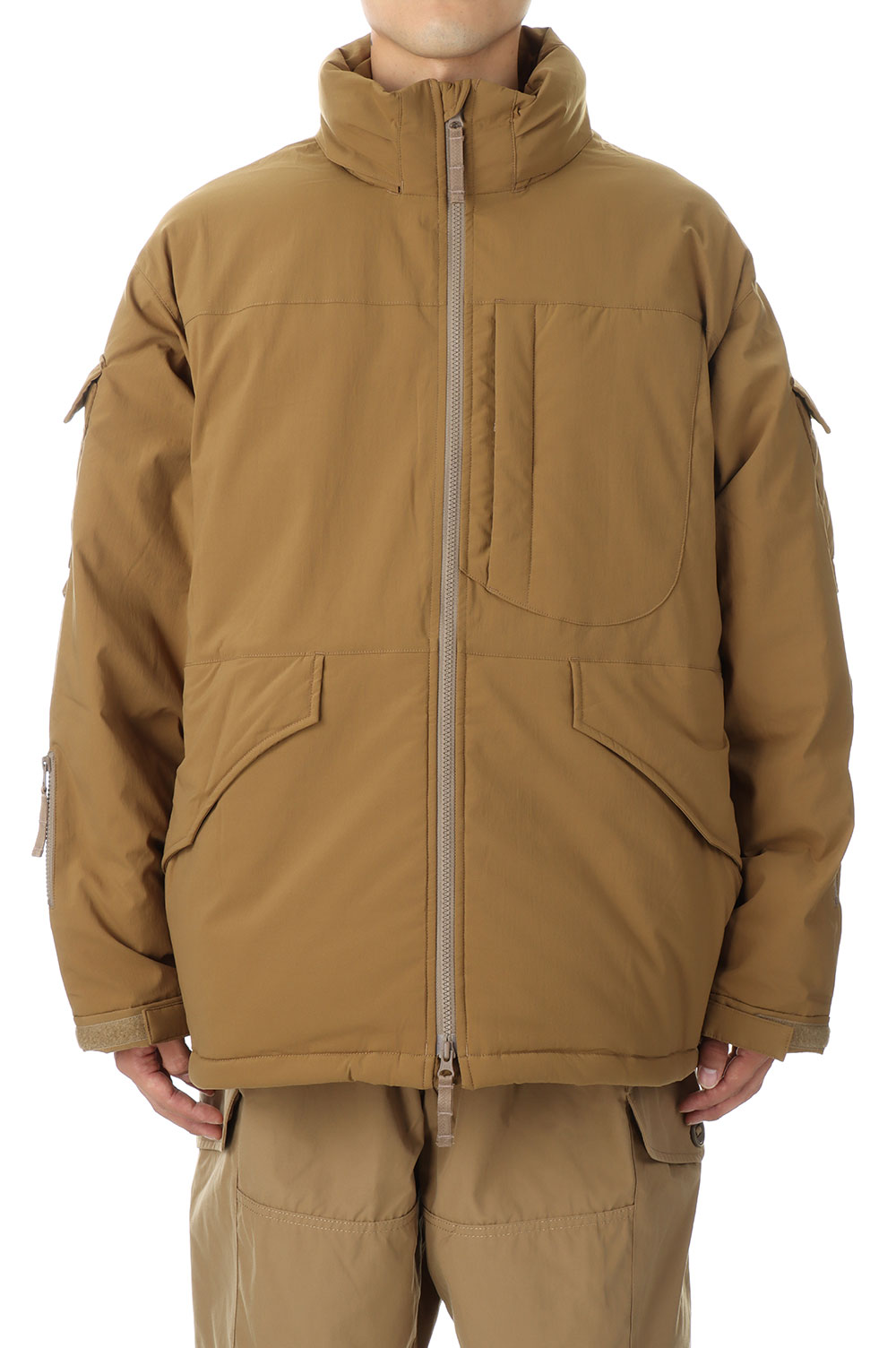 TECH PADDING MIL JACKET 2022 - COYOTE (BW-22022W) DAIWA PIER39(ダイワ ピア39)