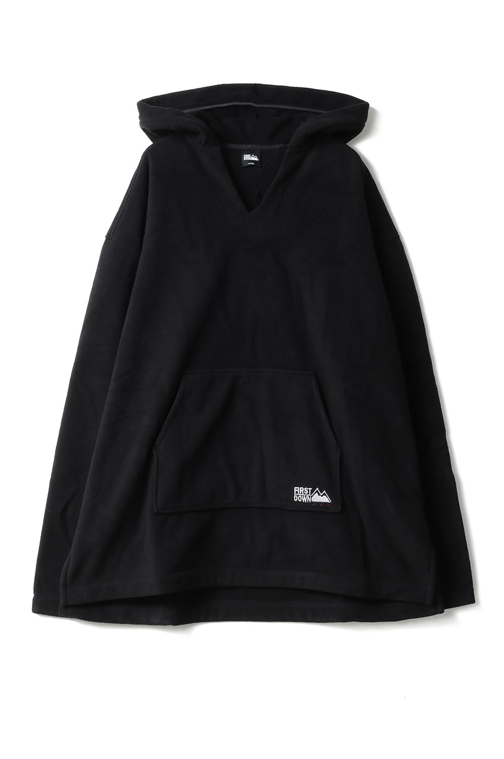FLEECE MEXICAN HOODIE/BLACK(F342563C) [BP] First Down -Men-(一塁手・落ち込む)First Down