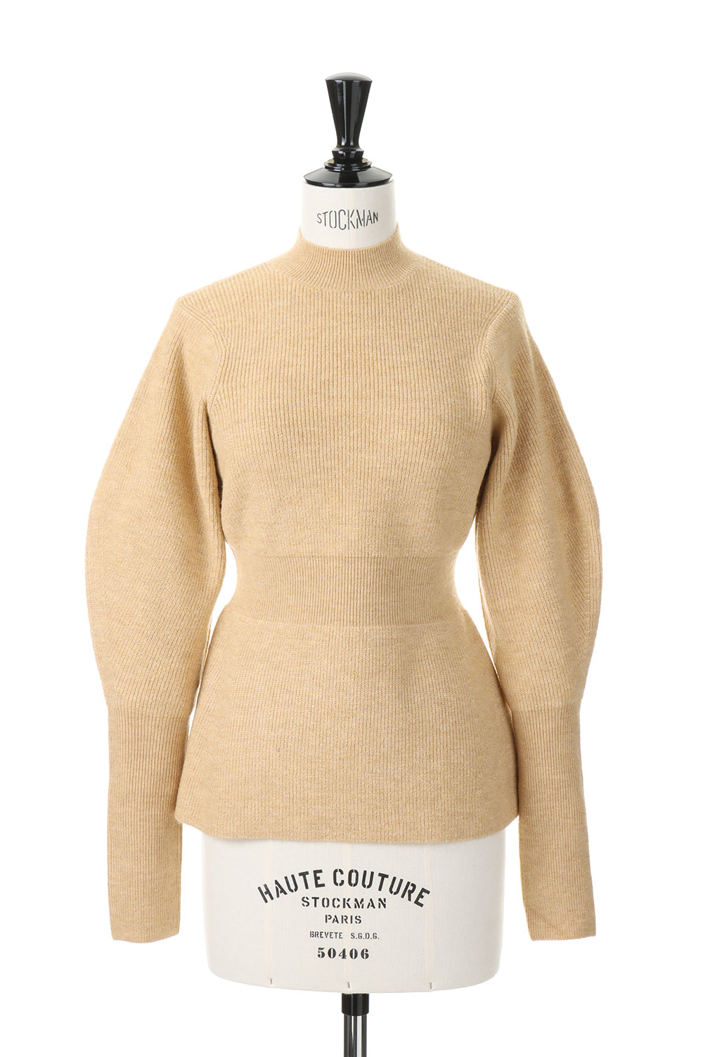 Puffsleeve Peplum Knit -CREAM(12220530)Todayful(トゥデイフル)