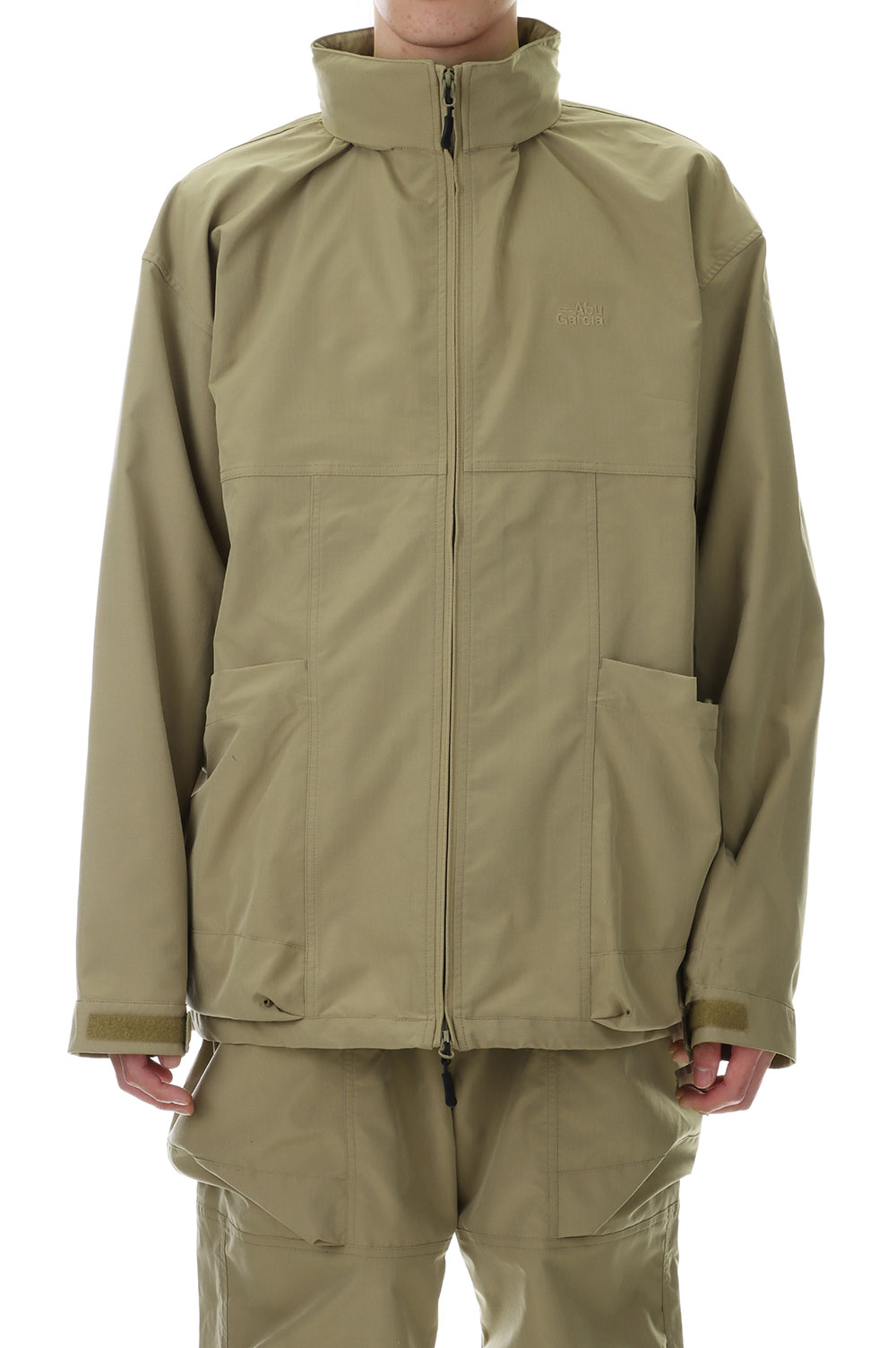 【P10倍】BIG POCKET HOODIE JACKET - BEIGE (23SAB-006) Abu Garcia(アブガルシア)｜Deepinsideinc.Store