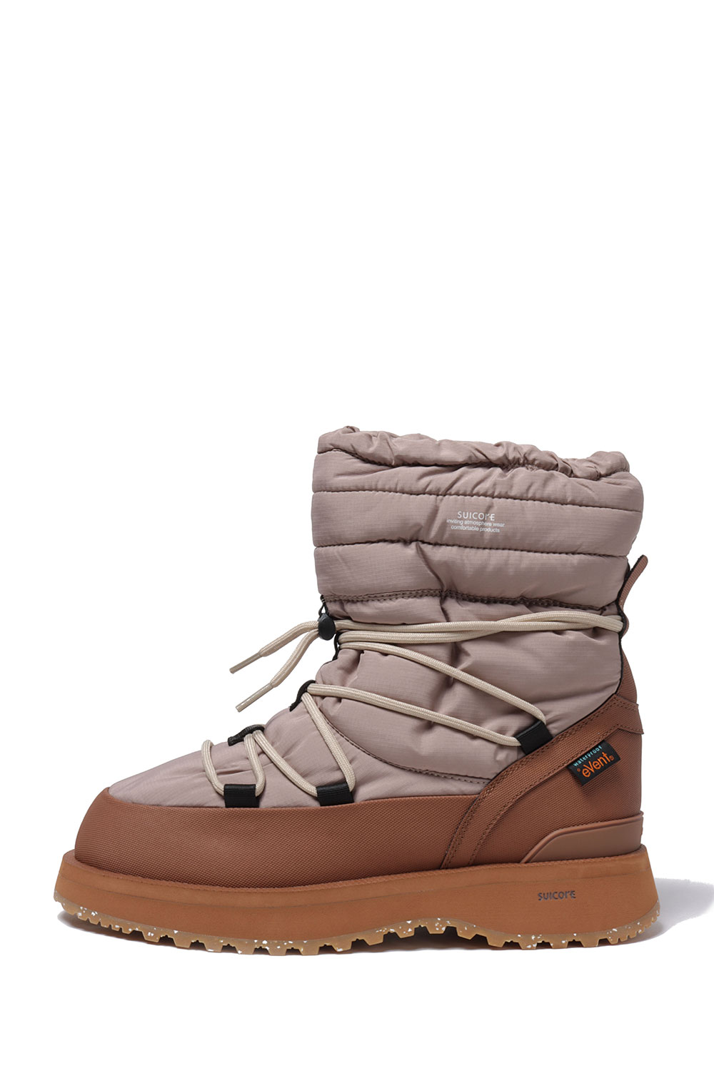 BOWER-evab-HI-LACE - BEIGE / BROWN (OG-340evab-HI-LACE) Suicoke - Men -(スイごはん炊き)