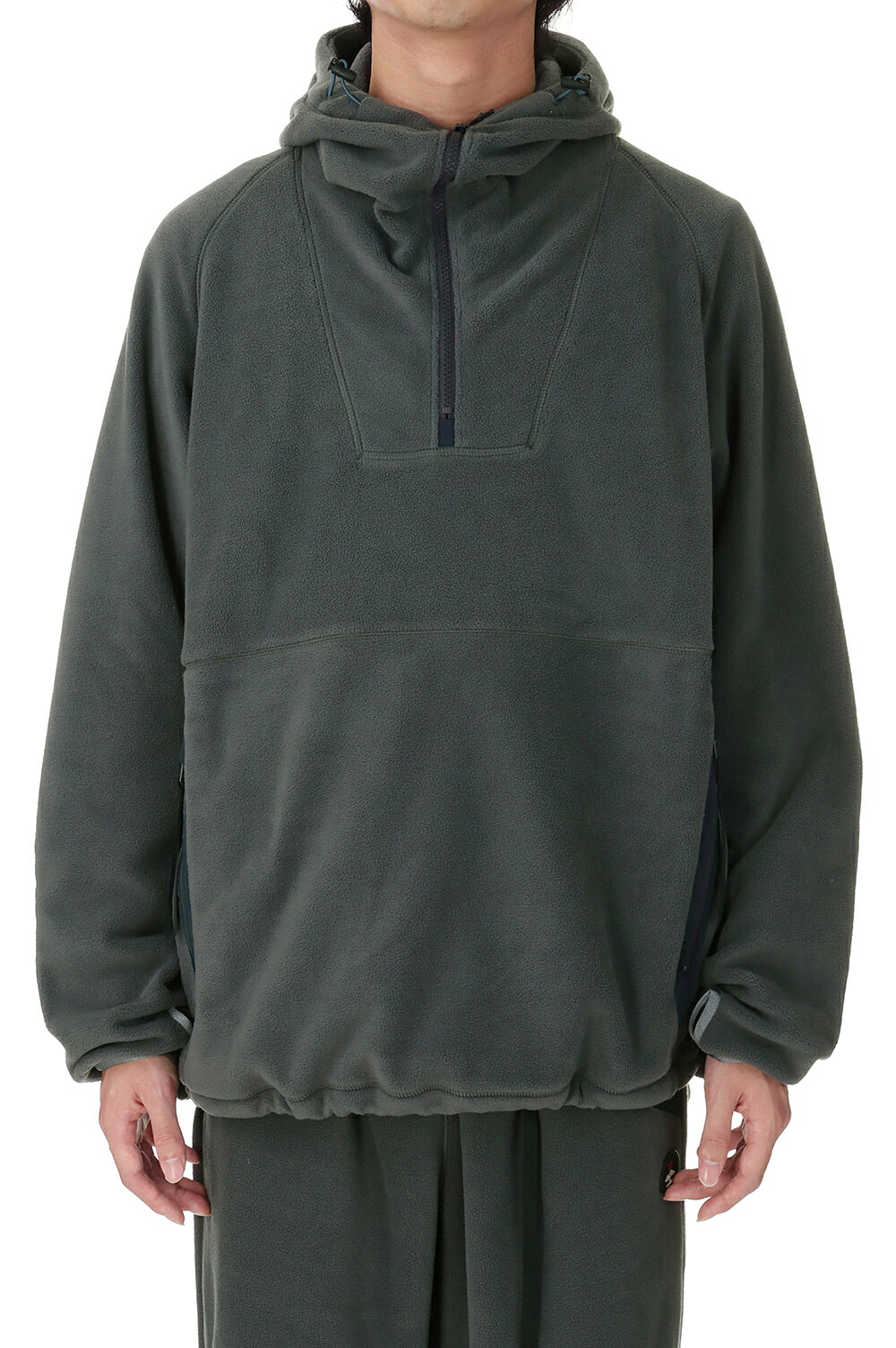 BALACKLAVA ANORAK HOODIE - STRIGHT BLUE (YU41209) Y(dot) BY NORDISK(ワイ ドット バイ ノルディスク)｜Deepinsideinc.Store