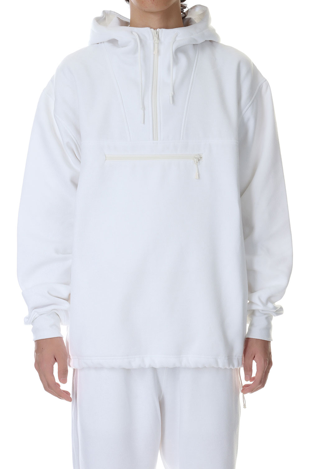 【P5倍】TECH SWEAT ANORAK PARKA - WHITE (BE-53023W) DAIWA PIER39(ダイワ ピア39)