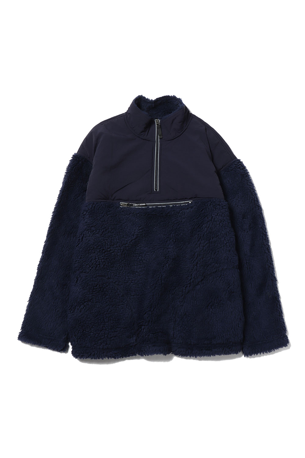 BOA FLEECE ANORAK JKT -NAVY(F542016) [BP] First Down -Men-(ファースト・ダウン)First Down｜Deepinsideinc.Store
