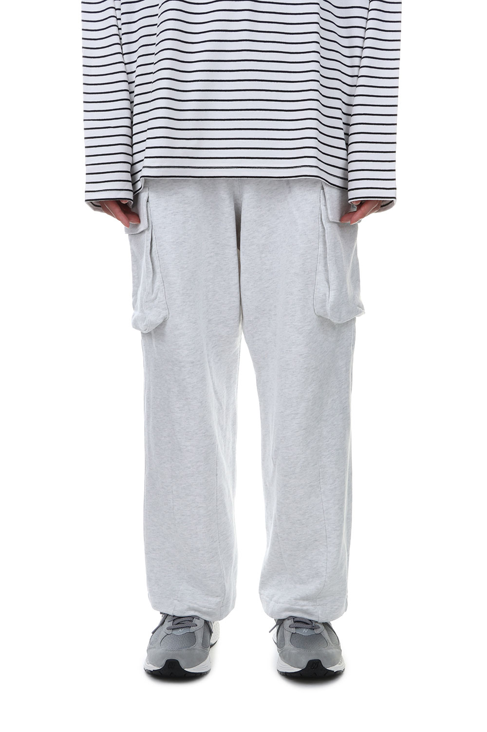 Switching Sweat Cargo Pants -ASH(LEP228) LEGENDA(レジェンダ)