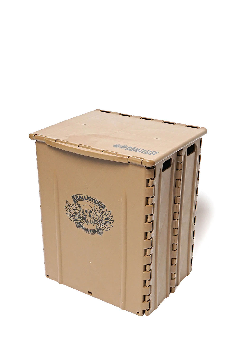 【楽天市場】【P20倍】FOLDING STOOL BOX / COYOTE BROWN (BAA-2205) Ballistics(バリ