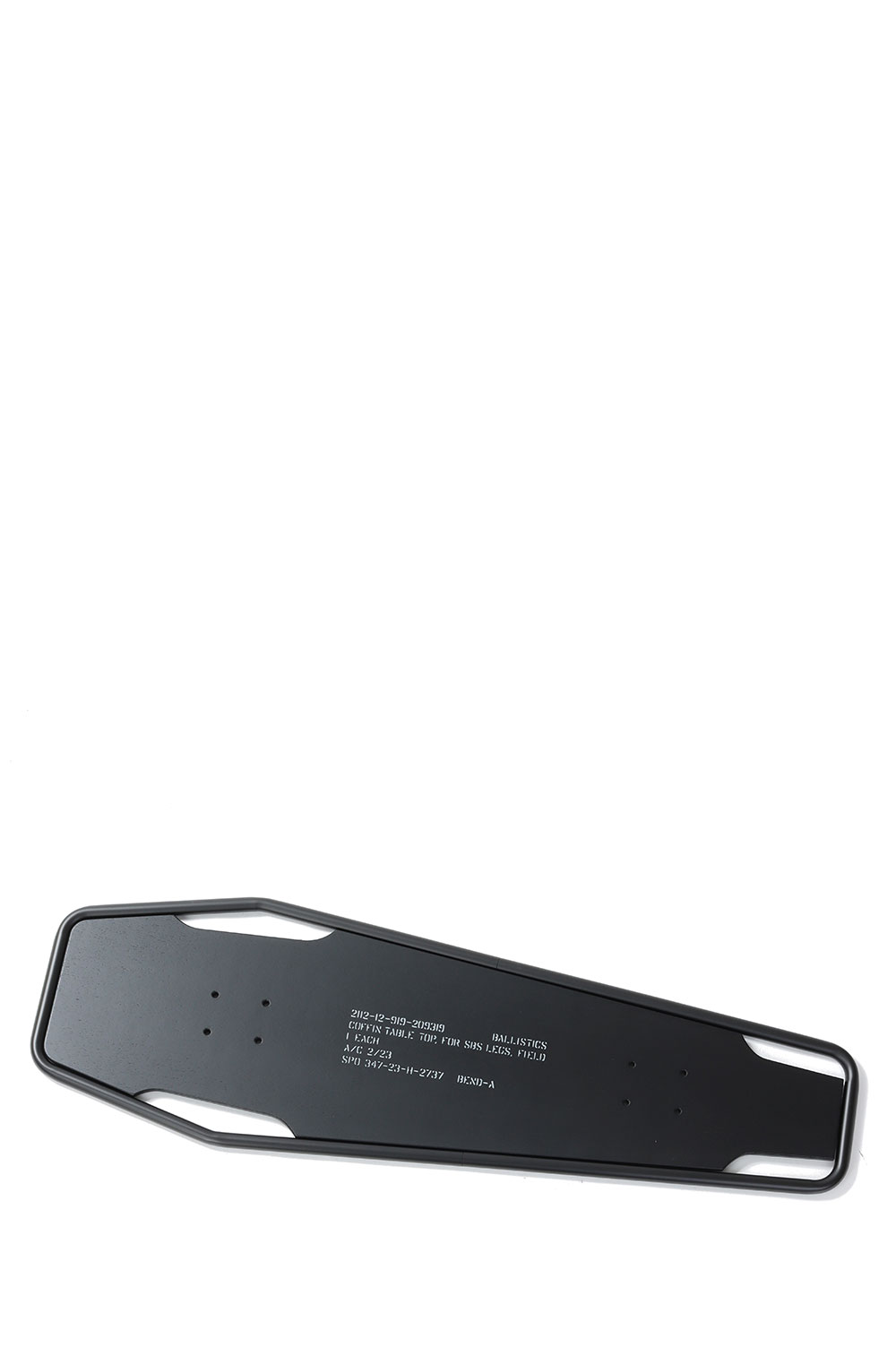 【P10倍】SBS TABLE TOP - COFFIN / BKxBK (BAA-2310) Ballistics(バリスティクス)｜Deepinsideinc.Store