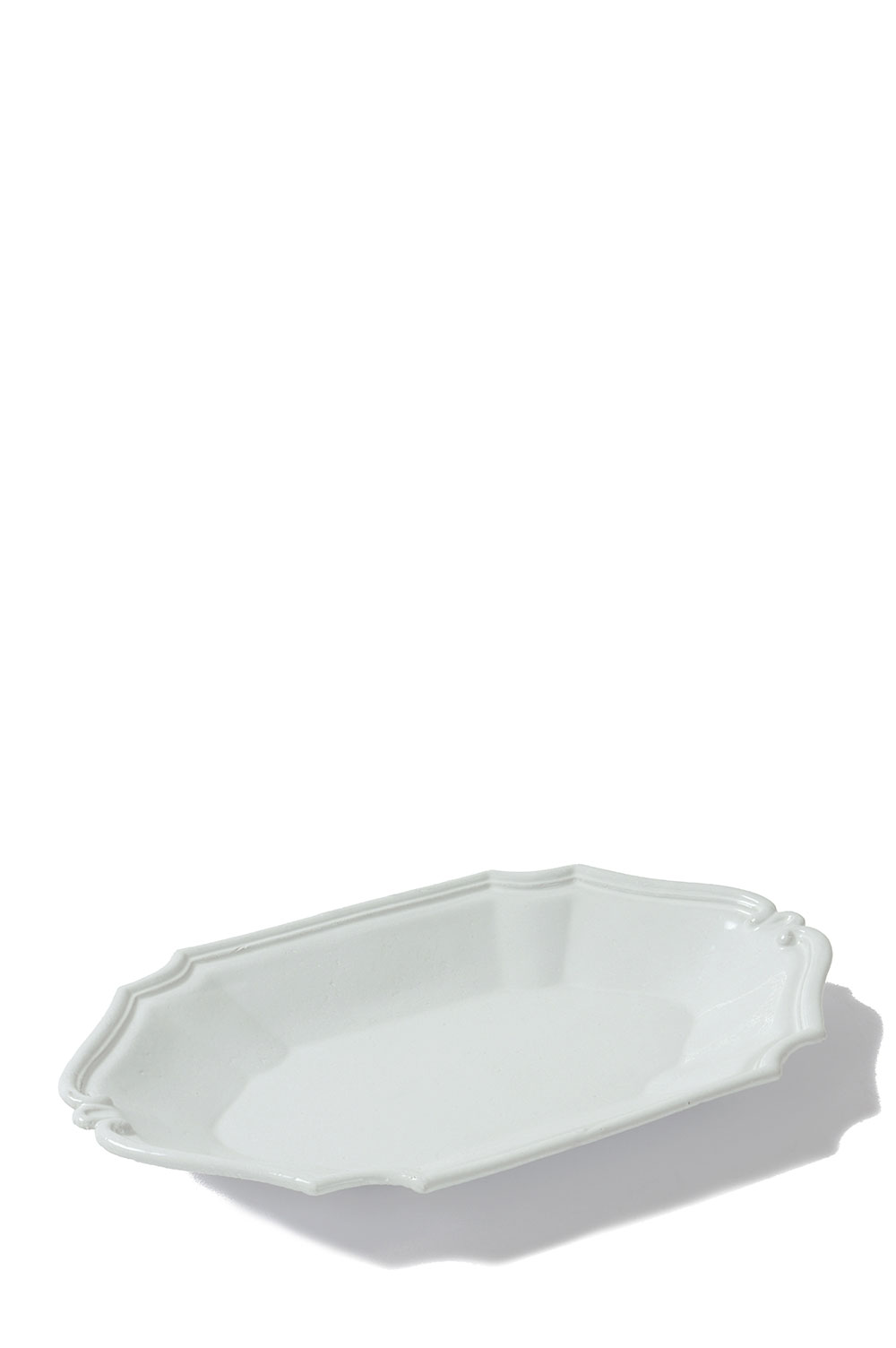 【P5倍】R?gence -Oval Platter / 29cm x 19.5cm(PLTRGN1) Astier de Villatte(アスティエ・ド・ヴィラット)