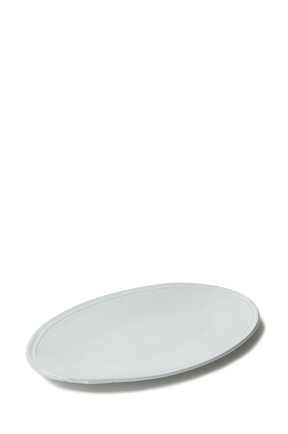 【P5倍】Simple -Small Oval Platter / 32cm x 23cm(PLTSMP5) Astier de Villatte(アスティエ・ド・ヴィラット)