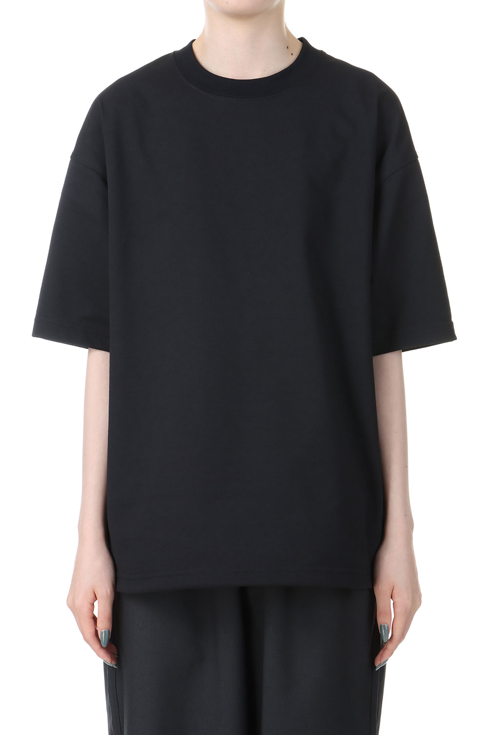 W\u0027s TECH DRAWSTRING S/S TEE-BLACK(BE-41024L) DAIWA PIER39 -Women-(ダイワ ピア 39)