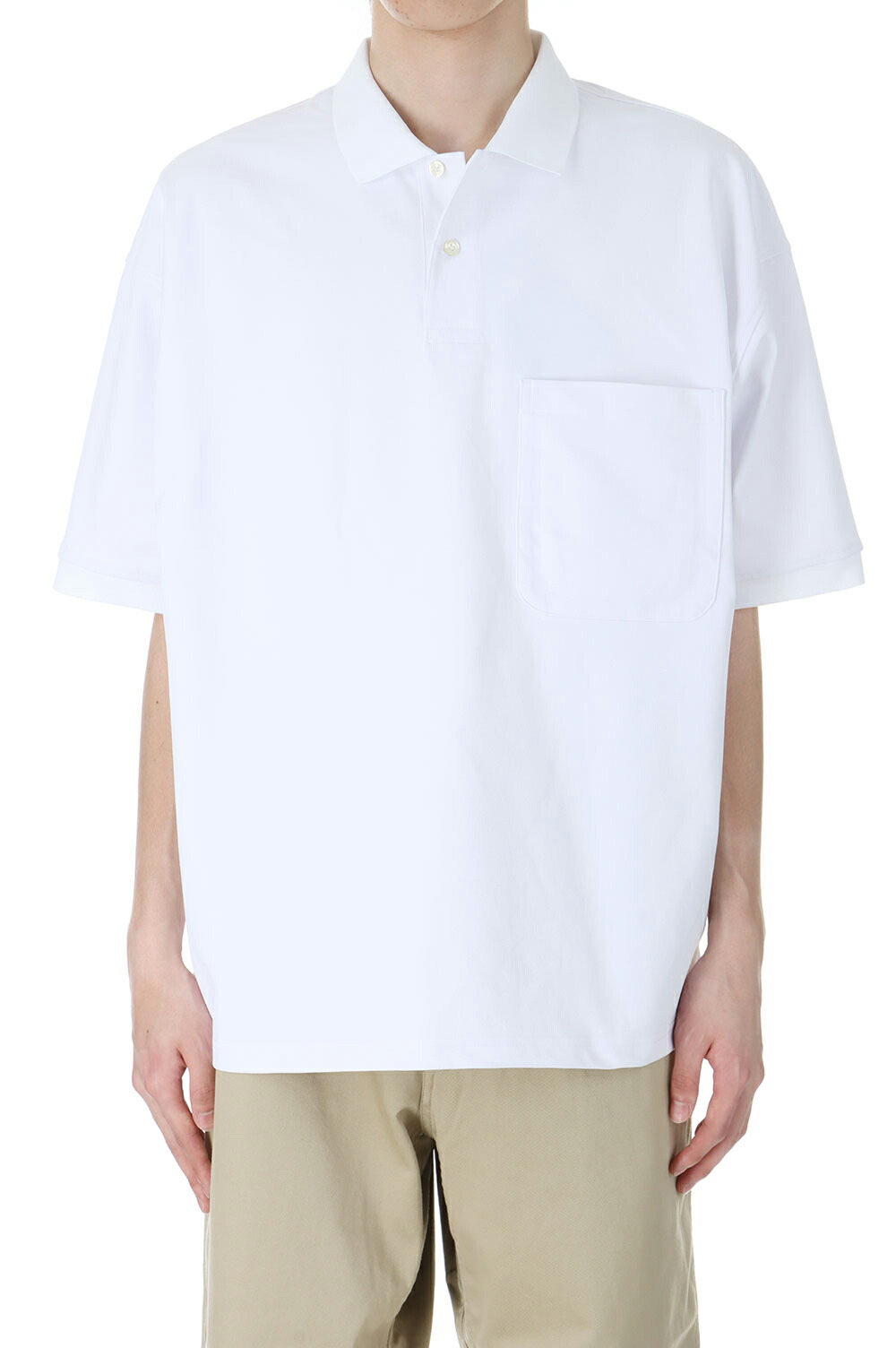 【*…様 ダイワピア39 ポロシャツ ホワイト DAIWA PIER39 (ダイワピア39) TECH POLO SHIRTS S/S / テック
