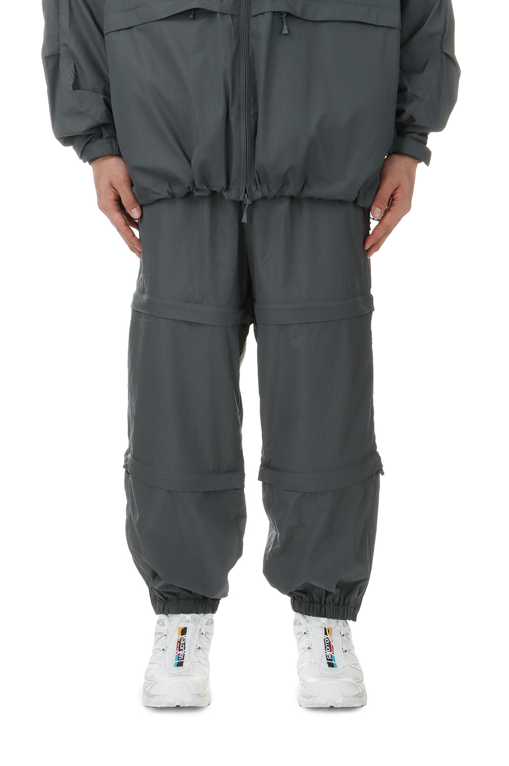 【P10倍】TECH DETACHABLE WINDBREAKER PANTS - CHARCOAL (BP-50024) DAIWA PIER39(ダイワ ピア39)｜Deepinsideinc.Store