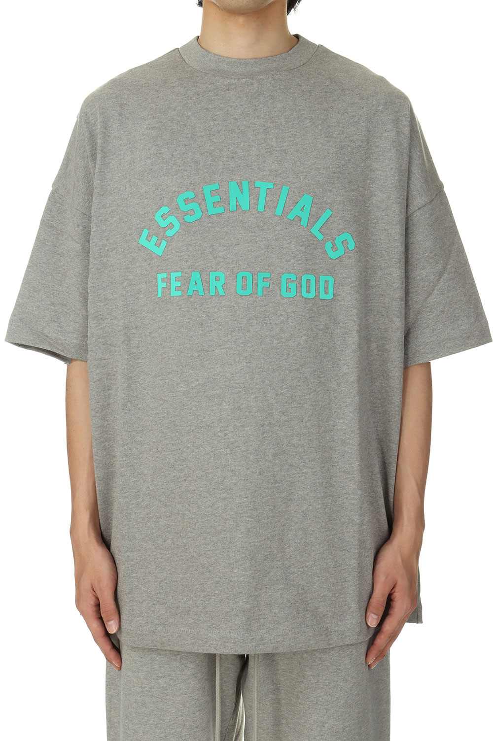 【P10倍】Essential TEE /Dark Heather(125SP242003F) ESSENTIALS(エッセンシャルズ)
