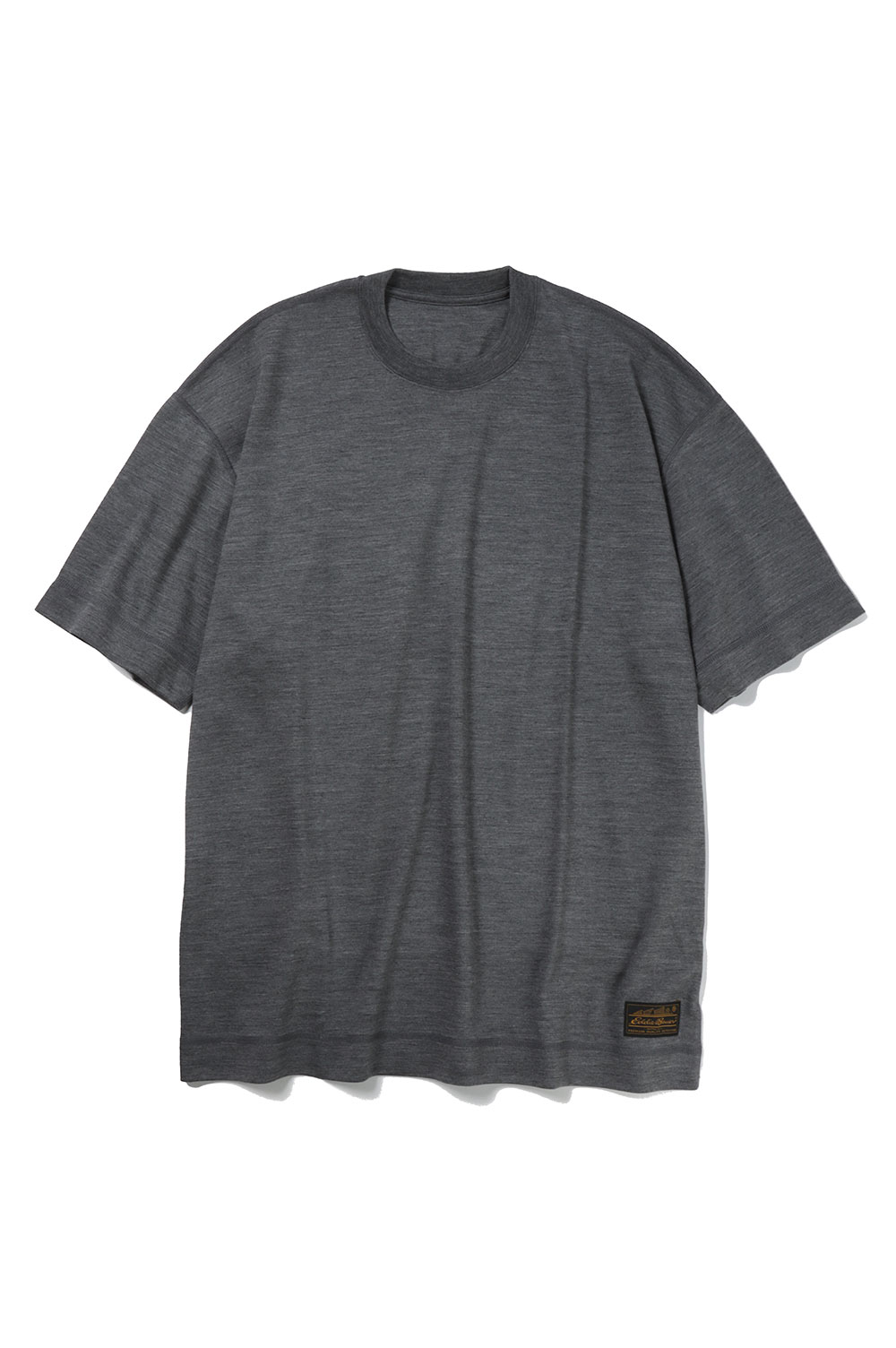 ALL Purpose Merino Crew Neck Short Sleeve / EB Gray（24SS-M017） Eddie Bauer Black Tag Collection(エディ バウアー ブラック タグ コレクション)