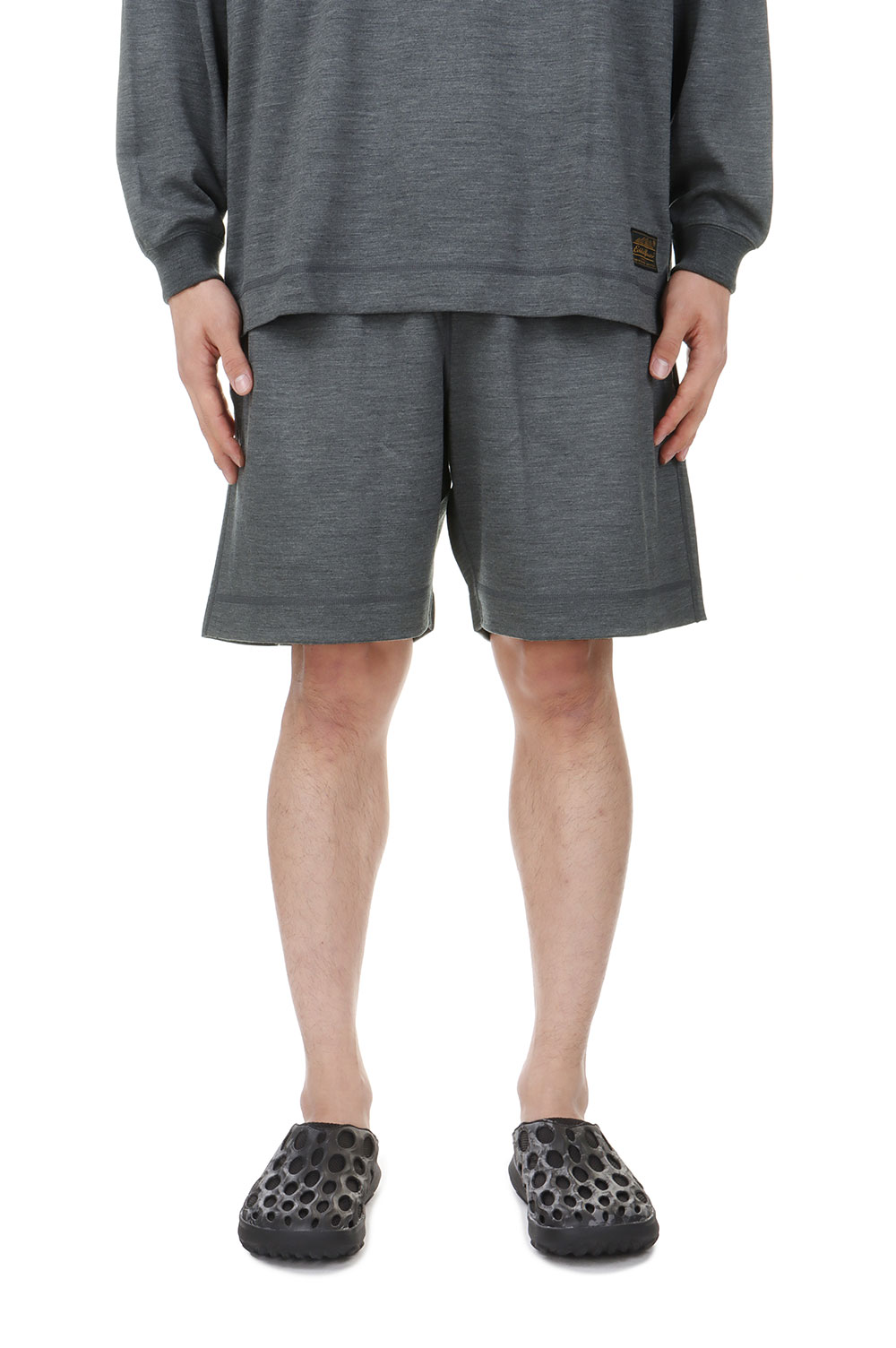 ALL Purpose Merino Shorts / EB Gray（24SS-M019） Eddie Bauer Black Tag Collection(エディ バウアー 黒いこと 下げ札 寄せあわせ)