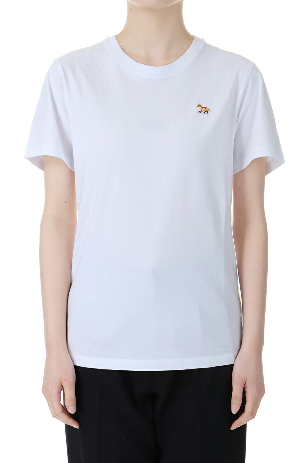 【P10倍】BABY FOX PATCH REGULAR TEE SHIRT - WHITE(MW00110KJ0008) Maison Kitsune -Women-(メゾンキツネ)|Deepinsideinc.Store