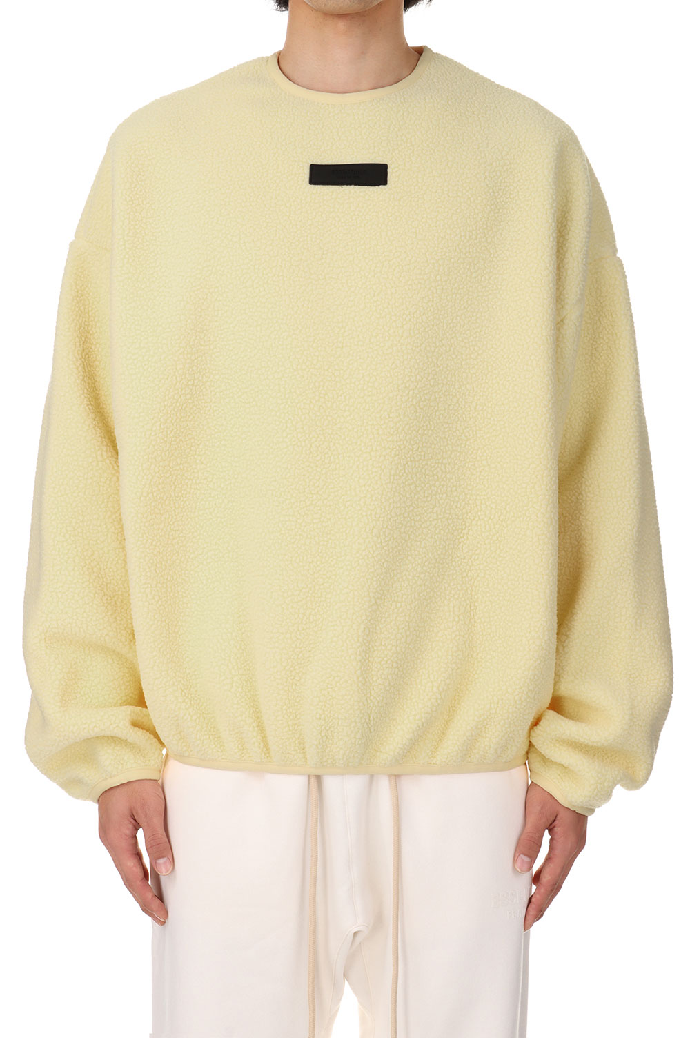 Crewneck Sweater/Garden Yellow(192SP244701F) ESSENTIALS(エッセンシャルズ)