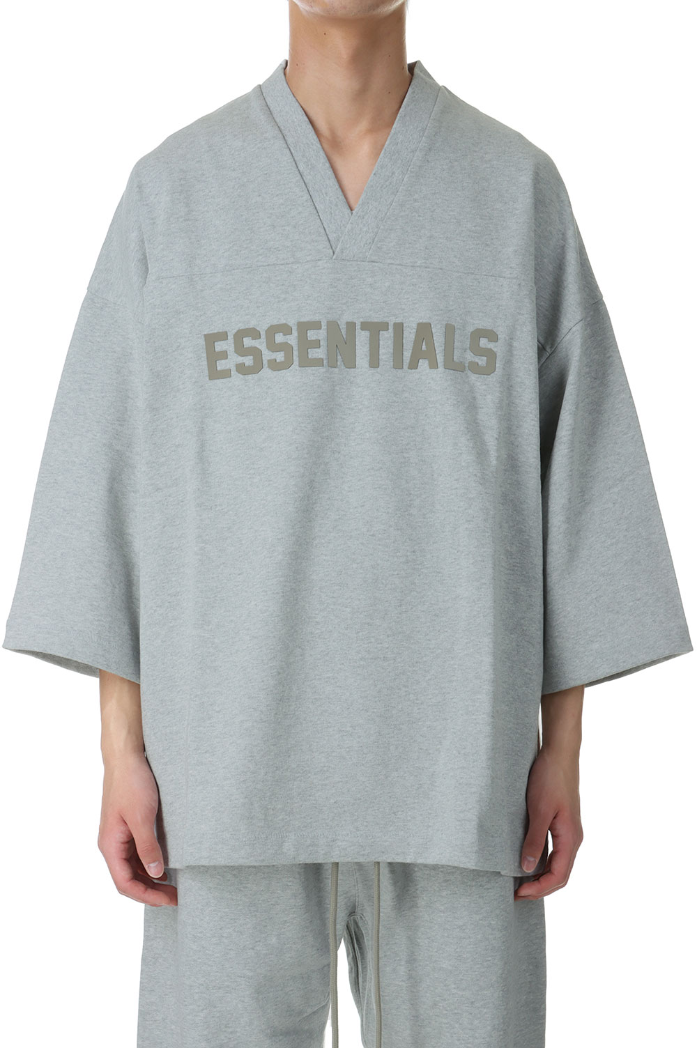 Football Tee /Light Heather(125SP244106F) ESSENTIALS(エッセンシャルズ)