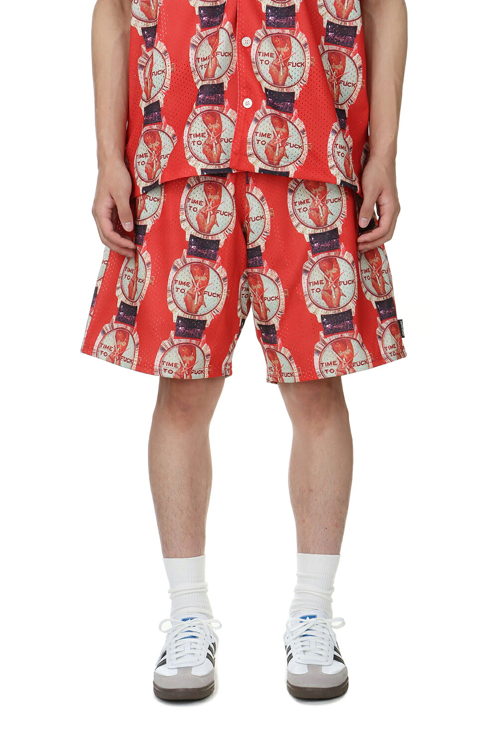 TTF Mesh Shorts / AOP Fucking Awesome(ファッキンオーサム)