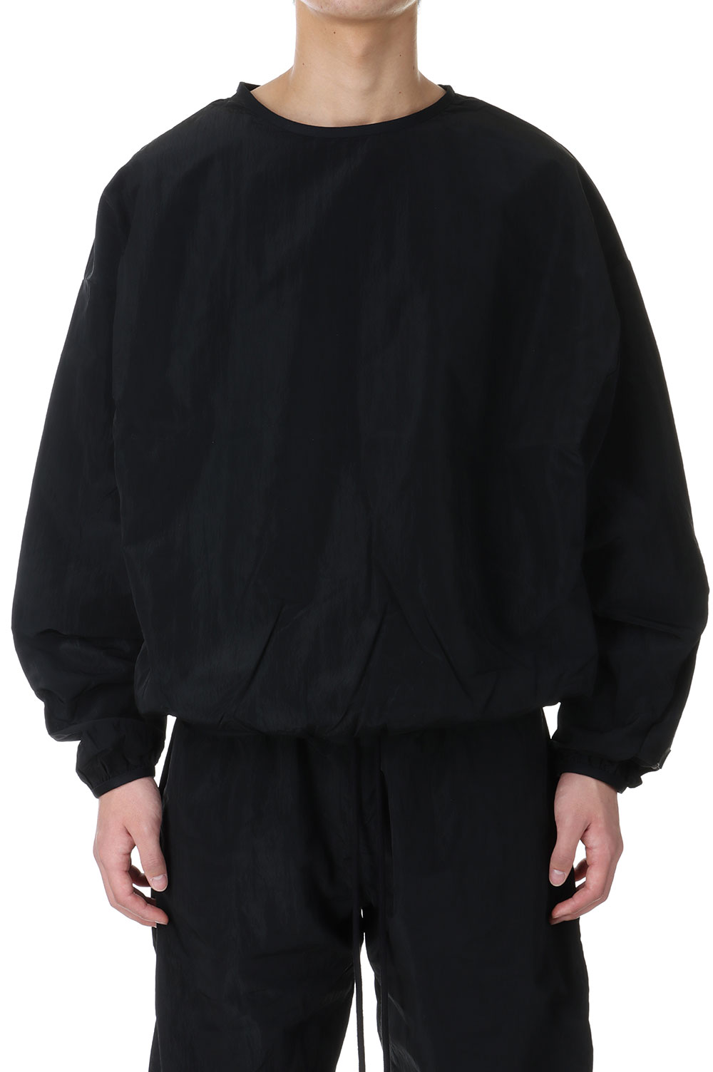 Pullover Henley/Jet Black(186SP244064F) ESSENTIALS(エッセンシャルズ)